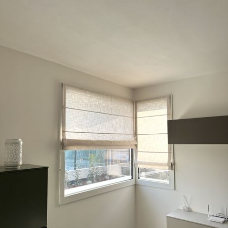 Tende a pacchetto steccato con sistema no foro