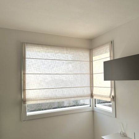 Tende a pacchetto steccato con sistema no foro