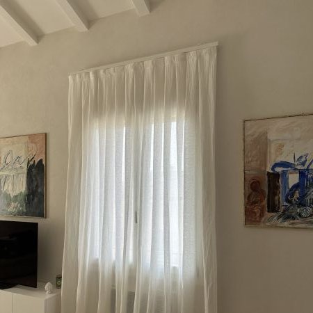 Tende morbide in lino 