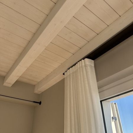 Tende wave e pacchetto liscio cucina