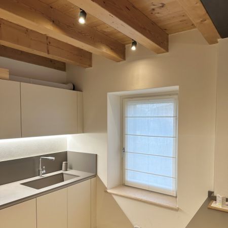 Tende a pacchetto steccato con sistema no foro