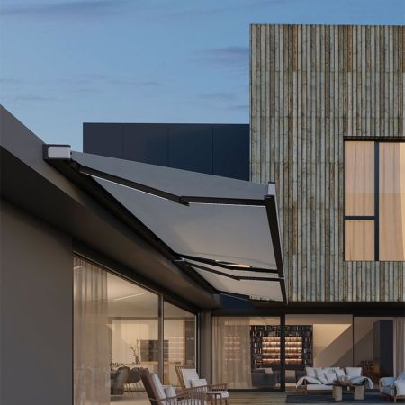 Tenda a bracci cubica Flat