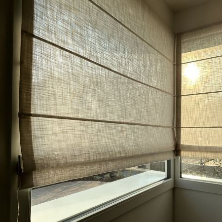 Tende a pacchetto steccato con sistema no foro