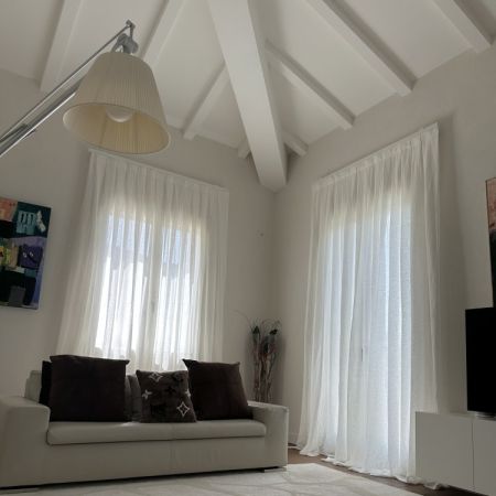 Tende morbide in lino 