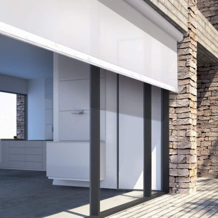 Tenda a rullo con cassonetto