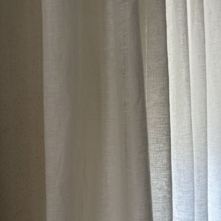 Tende morbide in lino 