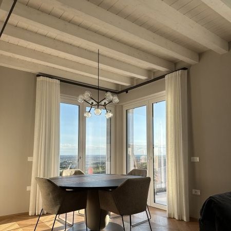 Tende wave e pacchetto liscio cucina