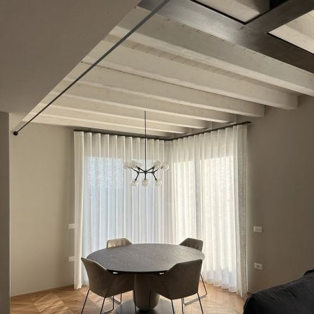 Tende wave e pacchetto liscio cucina